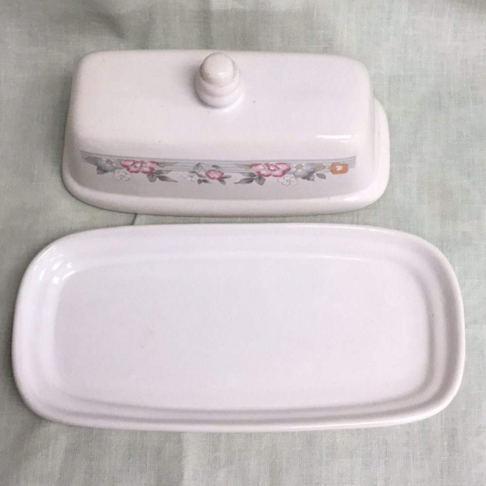 Vintage Mount Clemens Butter Dish Beau Monde - Picture 3 of 5